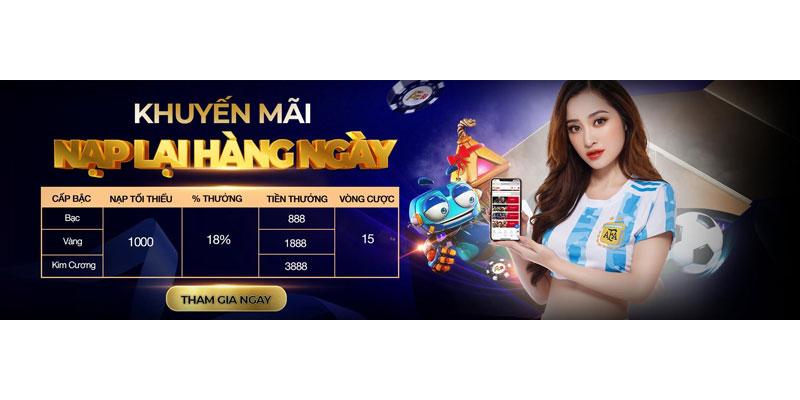 Nhà cái Anhem888 Khuyến mại nạp mỗi ngày cực hot